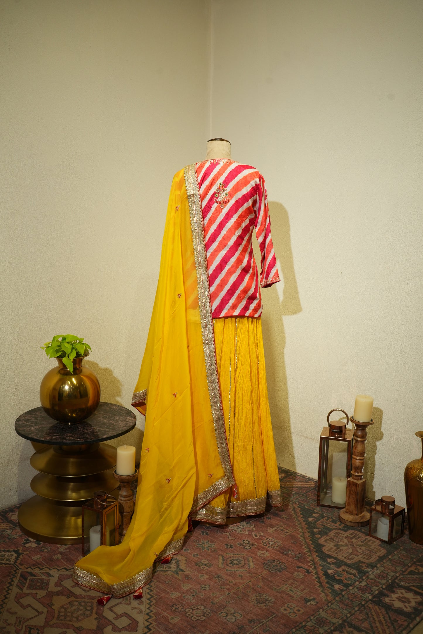 Leheriya Choli Crush Lehenga