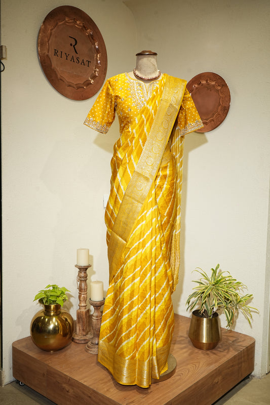 Basant saree