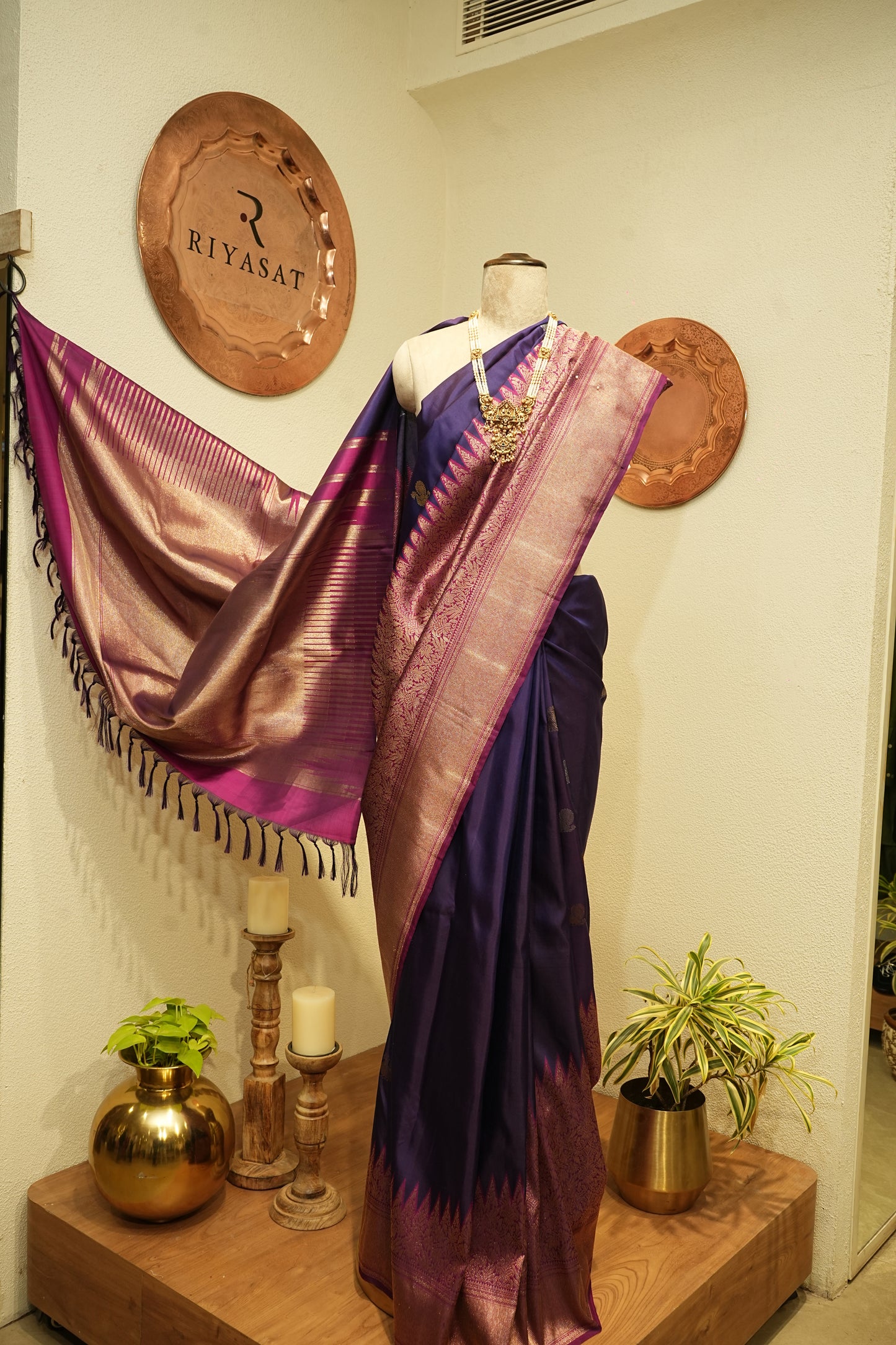 KANJI WARAM TEMPLE PURPLE