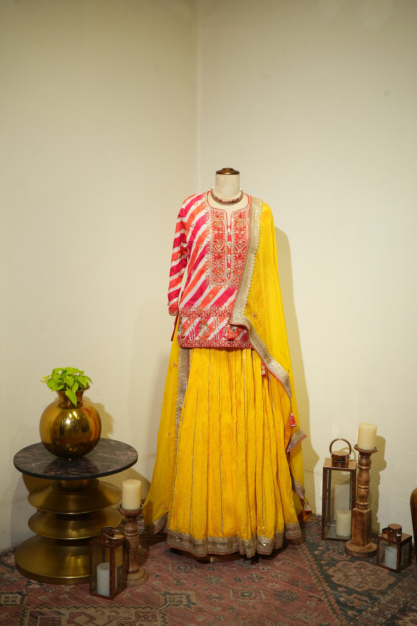 Leheriya Choli Crush Lehenga