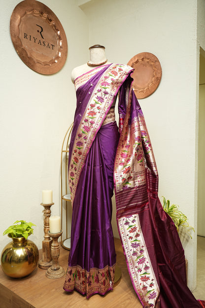 Banarsi Paithani Handloom Saree