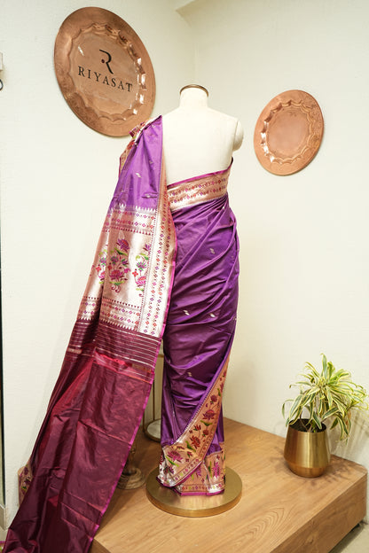 Banarsi Paithani Handloom Saree