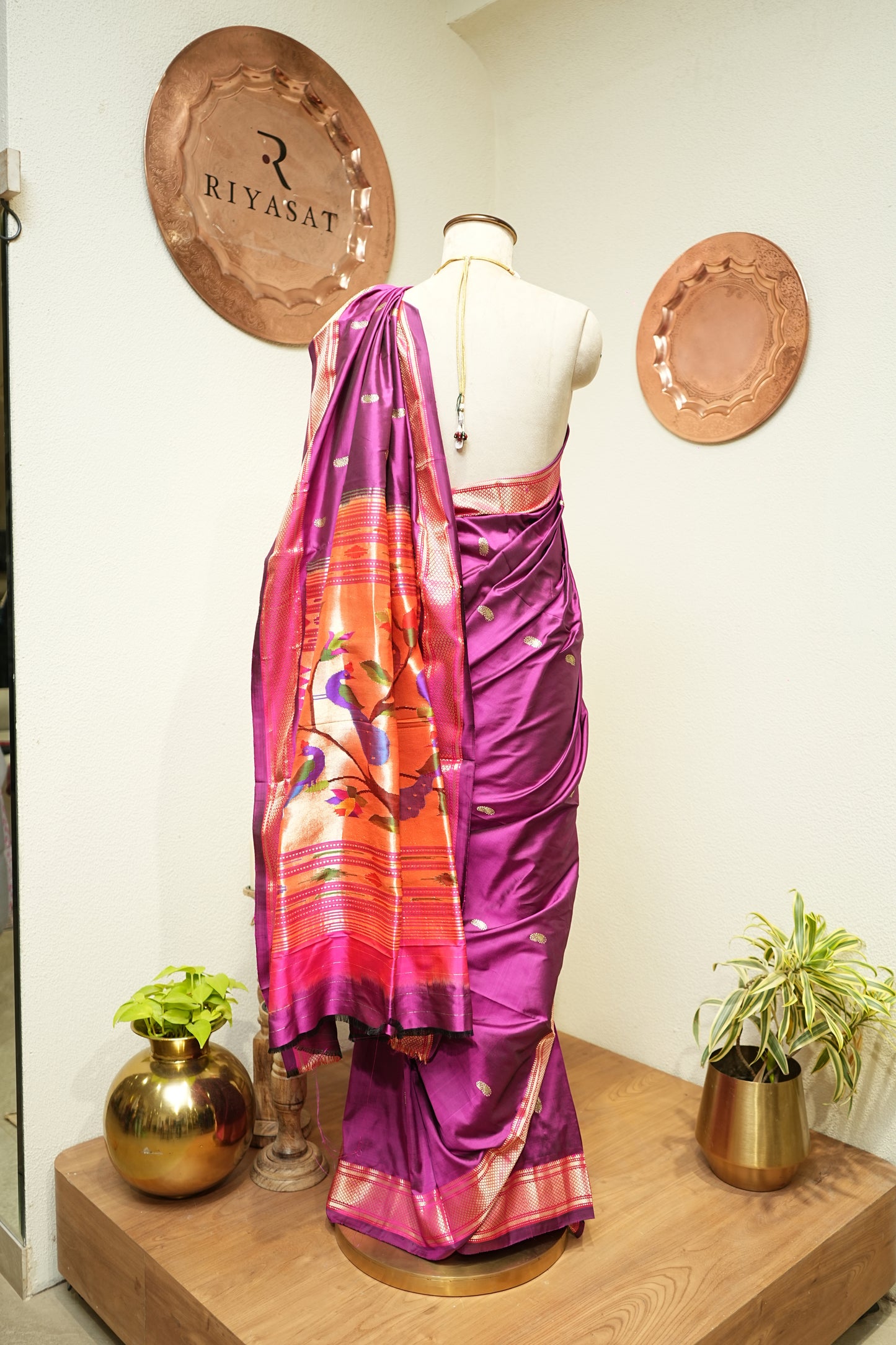 Paithani Real Zari Saree