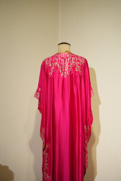 Pink Pita Work Cape Dress