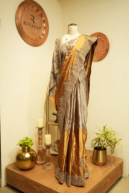 NTIQUE Tissue saree