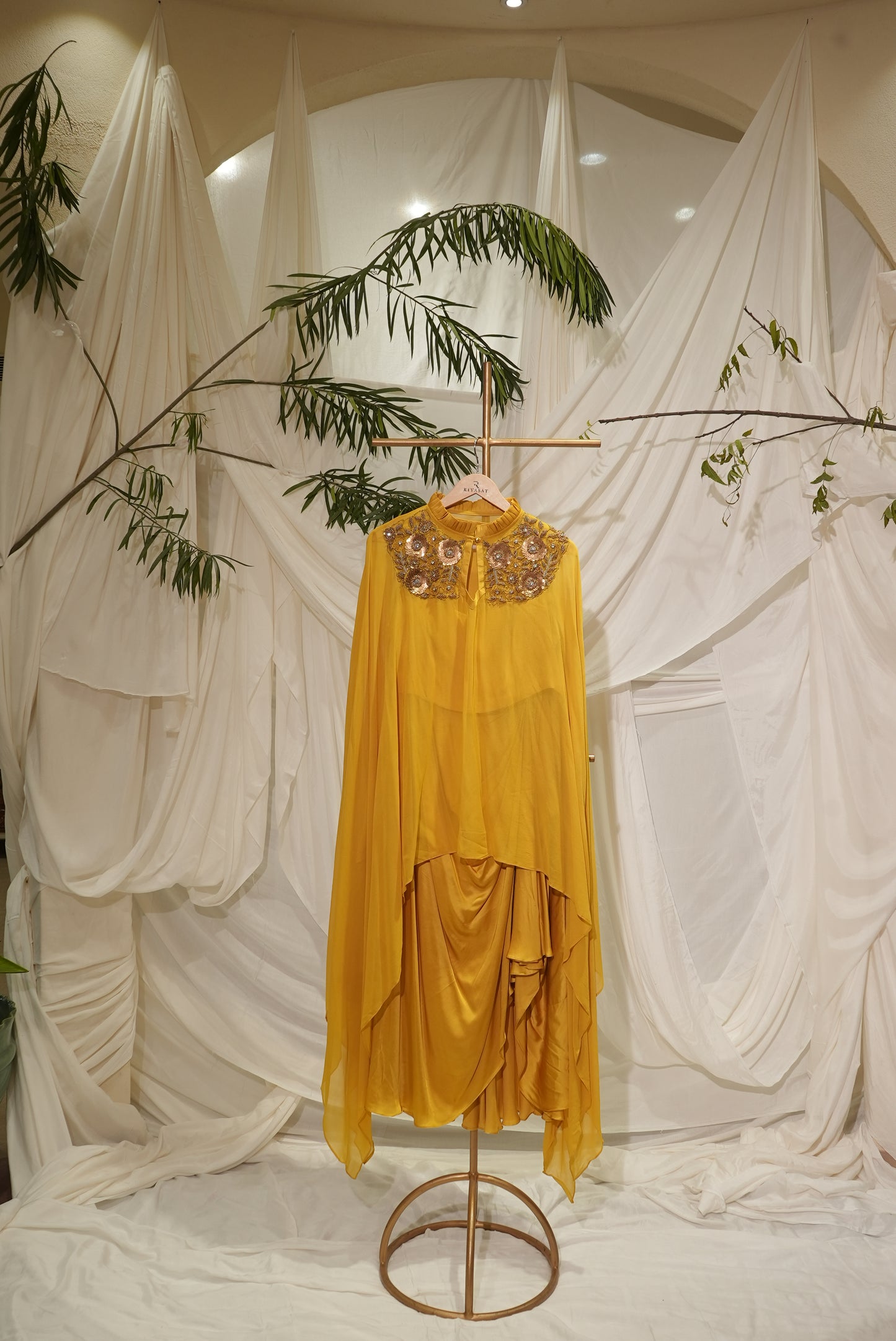 chinon kaaftan graped dhoti